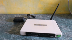 Router wireless ADSL pt telekon TP-Link model td-w8960nb 4608 foto