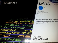 TONER HP LASERJET HP 641A CYAN ORIGINAL SIGILAT foto