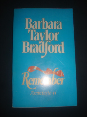 BARBARA TAYLOR BRADFORD - REMEMBER foto