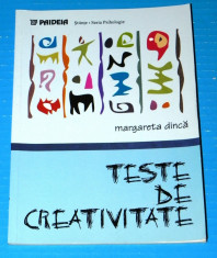 TESTE DE CREATIVITATE - TORRANCE, SEAC - MARGARETA DINCA (04006 foto