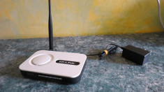 Router wireless TP-Link tl-wr340gd wifi antena groasa castig semnal 4611 foto