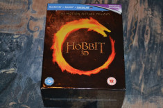 Film - Hobbit Trilogy Theatrical [Blu-ray 3D + Blu-ray + UV Copy 12 discuri] foto