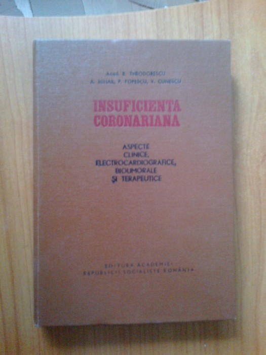 h0a Acad.B. Theodorescu s.a. - Insuficienta coronariana