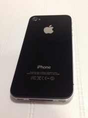 Iphone 4, Black, 16 GB, Stare buna, husa silicon CADOU foto