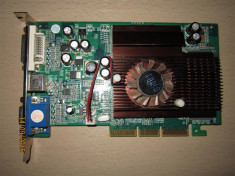 Placa video Nvidia GeForce FX5500 AGP 256Mb 128Bit, VGA,DVI si TV-Out, foto