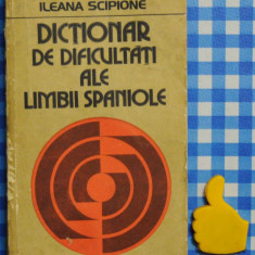 Dictionar de dificultatii al limbii spaniole Ileana Scipione