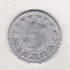 bnk mnd Iugoslavia 5 dinari 1953