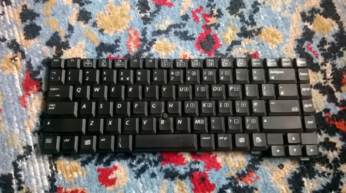 Tastatura cu joystick mouse HP COMPAQ EVO N800W