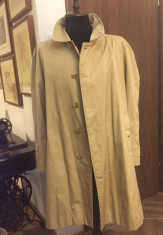 Trench/Palton barbati BURBERRY, original foto