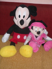 Perechea vesela Minnie si Mickey Mouse - OKAZIE foto