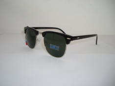 Wayfarer Clubmaster lentila negru/ verde foto