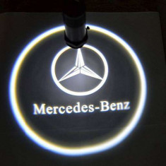 Proiector laser cu logo/marca pentru iluminat sub usa MERCEDES BENZ foto