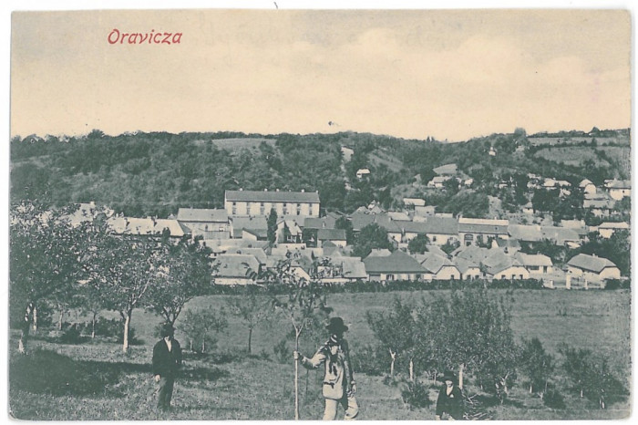 718 - ORAVITA, Caras-Severin, panorama - old postcard - used