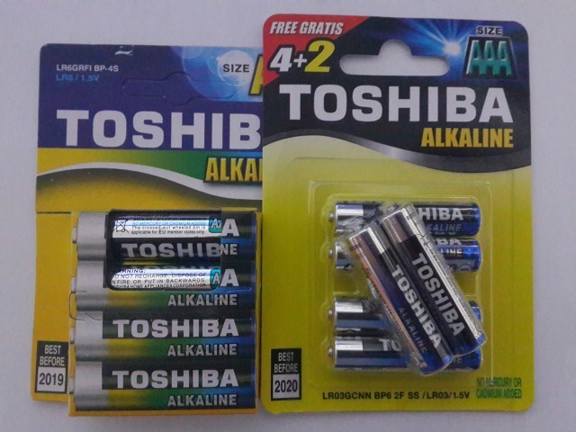 Baterii TOSHIBA Alkaline - Pret / Bucata AAA / AA / R3 / R6 | arhiva ...