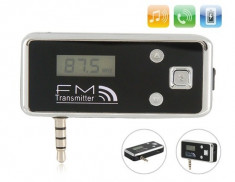 Modulator FM pentru iPhone 4 / 4s / 5 / iPod / MP3 / all 3.5mm audio LH-100 foto