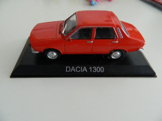 Macheta masinuta, DeAgostini, DACIA 1300, 1:43, masini de legenda nr. 1 foto