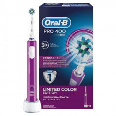 ORAL-B Periuta electrica PRO 400 Cross Action Purple foto