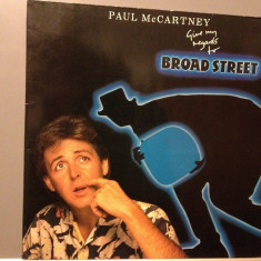 PAUL McCARTNEY - GIVE MY REGARDS TO BROAD STREET (1984/Emi/Holland) - Vinil/NM+