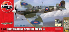 Kit Constructie Si Pictura Avion Supermarine Spitfire Mk Vb Scara 1/24 foto