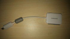 Samsung - Micro USB-to-HDMI Adapter - White foto
