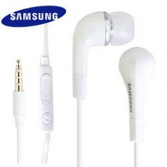 Casti Samsung Originale Galaxy S5 EO- EG900BW Albe Casca Handsfree Headset Mic foto