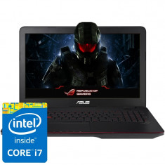 Laptop Asus Gaming 17.3 inch ROG G771JW, FHD, Intel? Core i7-4720HQ (6M Cache, up to 3.60 GHz), 8GB, 1TB, GeForce GTX 960M 4GB, Black foto