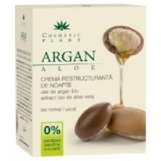 Crema Restructuranta Noapte Ulei Argan &amp;amp; Aloe 50ml Cosmetic Plan foto