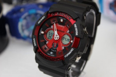 CASIO G-SHOCK GA 200, Black-Red Edition !!! foto