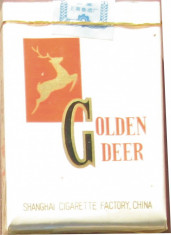 Tigari de colectie - GOLDEN DEER - Pachet sigilat anul - 1985 foto