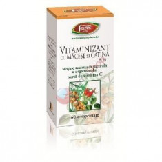 Vitaminizant Cu Macese Si Catina 60cps Fares foto