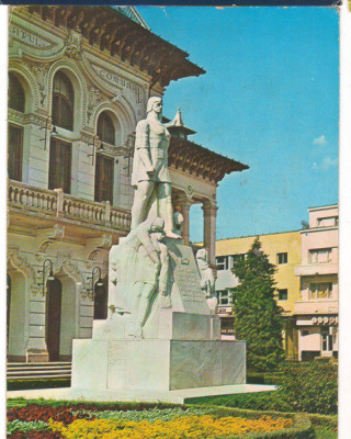 CPI (B6345) CARTE POSTALA - BUZAU. MONUMENTUL RASCOALEI TARANILOR DIN 1907 foto