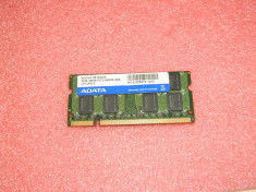 memorie ram laptop 2GB Adata PC2-6400 DDR2-800MHz ADOVF1B163GE foto