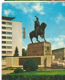 CPI (B6327) CARTE POSTALA - CLUJ-NAPOCA. STATUIA LUI MIHAI VITEAZUL, Circulata, Fotografie