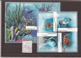 Guinea - Bissau - 6302/5+bl.1107 - Sea Fauna, Africa, Natura