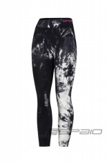 Pantalon dama sport - Linia Fitness - W01- alb negru foto