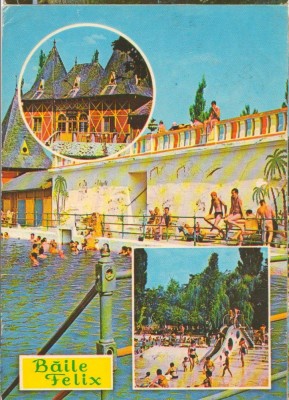 CPI (B6400) CARTE POSTALA - BAILE FELIX: STRANDUL VECHI, STRANDUL MIC, TERMAL foto