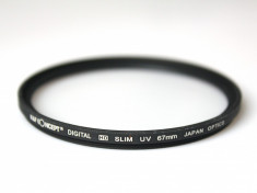 Filtru UV 67mm Slim Kent Faith Concept pt. obiective Nikon, Canon, Sony, etc. foto