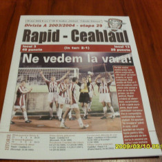 Program Rapid - Ceahlaul P.N.