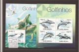 Guinea - Bissau - dolphins 5907/10+bl.1044, Africa, Natura