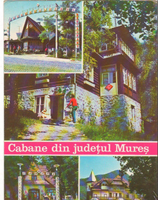 CPI (B6387) CABANE DIN JUDETUL MURES: SALCAMUL SOIMILOR, STEJARUL, GALAOAIA foto