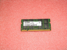 memorie ram laptop 2GB Elpida PC2-6400 DDR2-800MHz EBE21UE8ACUA-8G-E foto