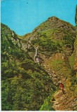 CPI (B6382) CARTE POSTALA - MUNTII BUCEGI. CASCADA DIN VALEA JEPILOR