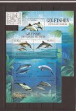 Mozambik - dolphins 5817/22+bl.638