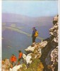 CPI (B6383) CARTE POSTALA - MUNTII BUCEGI. ALPINISTI PE CREASTA MORARULUI, Necirculata, Fotografie