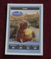 Cartonas / Sticker Esselunga - Ratatouille / Emile ---- Disney / Pixar !!!! foto