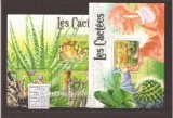 Zentralafrika Rep. - cactuse 2963/6+bl.705