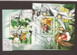 Comores - orchidees 2953/57+bl.615