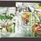 Comores - orchidees 2953/57+bl.615