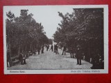 AKVDE 3 - Carte postala - Ramnicul Sarat - Gradina publica, Circulata, Printata