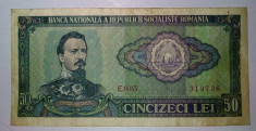 Bancnota Romania 50lei - circulata- 1966 (II) foto